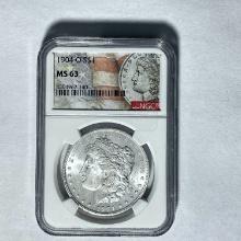 1904-O Morgan Dollar NGC MS63 SILVER