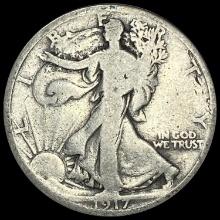 1917 Walking Liberty Half Dollar LIGHTLY CIRCULATED
