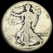 1917-S Walking Liberty Half Dollar NICELY CIRCULATED