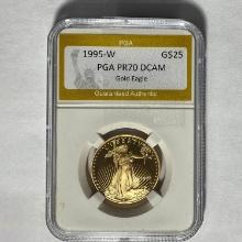 1995-W $25 Gold Eagle PGA PR70 DCAM