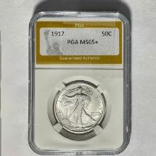 1917 Walking Liberty Half Dollar PGA MS6