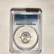 1943 1C Lincoln Wheat PCGS MS66