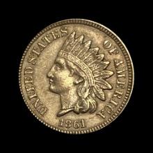 1861 Indian Head Cent CLOSELY UNCIRCULATED