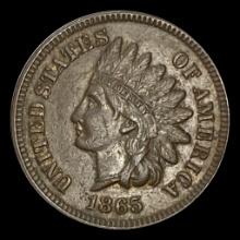 1865 Indian Head Cent CLOSELY UNCIRCULATED