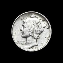 1924 Mercury Dime UNCIRCULATED