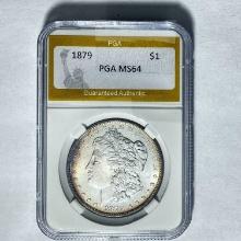 1879 Morgan Silver Dollar PGA MS64