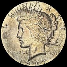 1927 Peace Silver Dollar ABOUT UNCIRCULATED