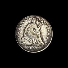 1859-O Silver Half Dime NICELY CIRCULATED