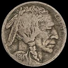 1914-S Buffalo Nickel NEARLY UNCIRCULATED