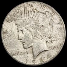1934-S Peace Dollar CLOSELY UNCIRCULATED