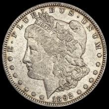 1892-S Morgan Silver Dollar CLOSELY UNCIRCULATED CLOSELY UNCIRCULATED