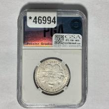 1892 Columbian Expo Half Dollar PGA MS66
