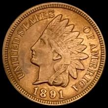 1891 Indian Head Cent UNCIRCULATED