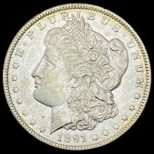1891-O Morgan Silver Dollar CLOSELY UNCIRCULATED CLOSELY UNCIRCULATED