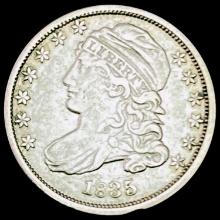 1835 Capped Bust Dime CLOSELY UNCIRCULATED