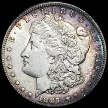 1887-S Silver Morgan Dollar CLOSELY UNCIRCULATED