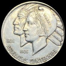 1936-D Arkansas Silver Half Dollar UNC