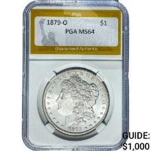 1879-O Morgan Dollar PGA MS64