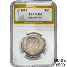 1926 Sesquicentennial Half Dollar PGA MS