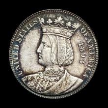 1893 Columbian Exposition Quarter Dollar UNCIRCULATED