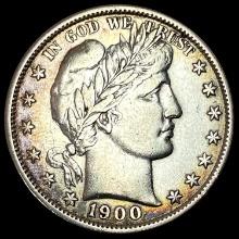 1900 Barber Half Dollar LIGHTLY CIRCULATED