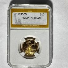 1995-W $10 Gold Eagle PGA PR70 DCAM