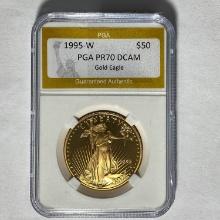 1995-W $50 Gold Eagle PGA PR70 DCAM