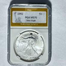 1992 Silver Eagle PGA MS70