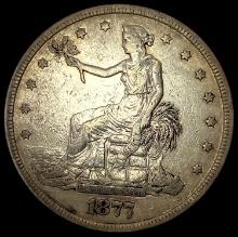 1877 Silver Trade Dollar LIGHTLY CIRCULATED