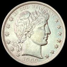 1900 Barber Silver Half Dollar UNCIRCULATED