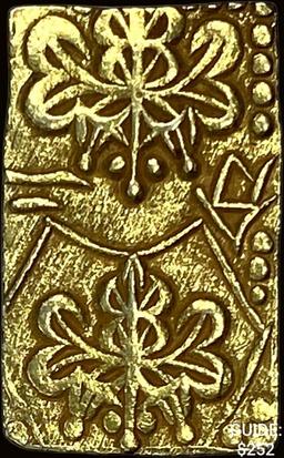 [1868-1869] Japan Gold 2 Bu .029oz CLOSELY UNCIRCULATED