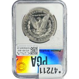 1887-O Morgan Dollar PGA MS63 SILVER