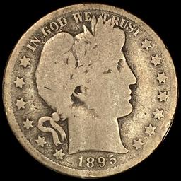 1895-S Barber Half Dollar NICELY CIRCULATED