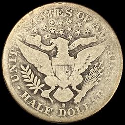 1895-S Barber Half Dollar NICELY CIRCULATED