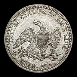1856 Seated Liberty Quarter CLOSELY UNCIRCULATED