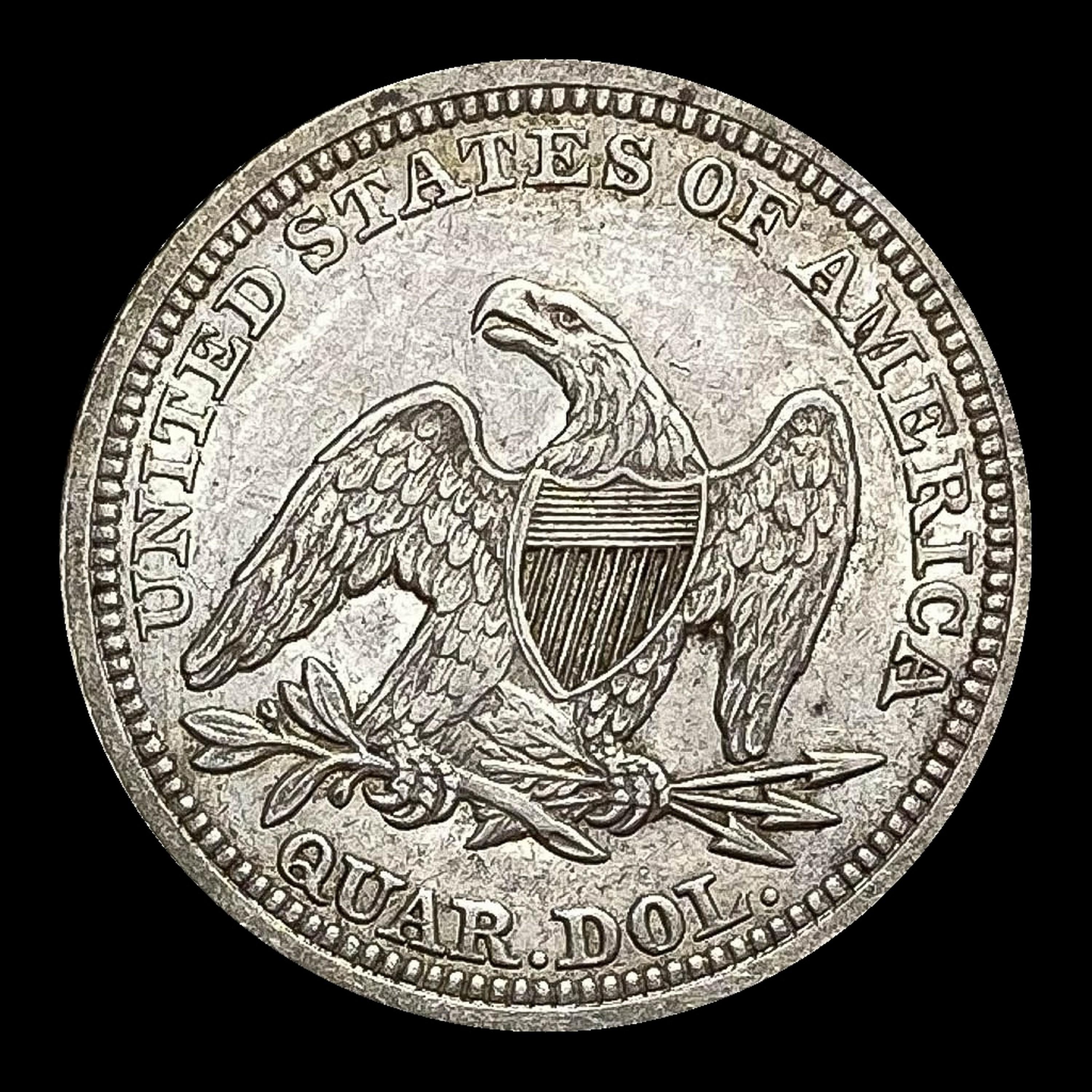1856 Seated Liberty Quarter CLOSELY UNCIRCULATED