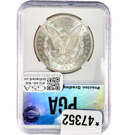 1883-O Morgan Silver Dollar PGA MS66