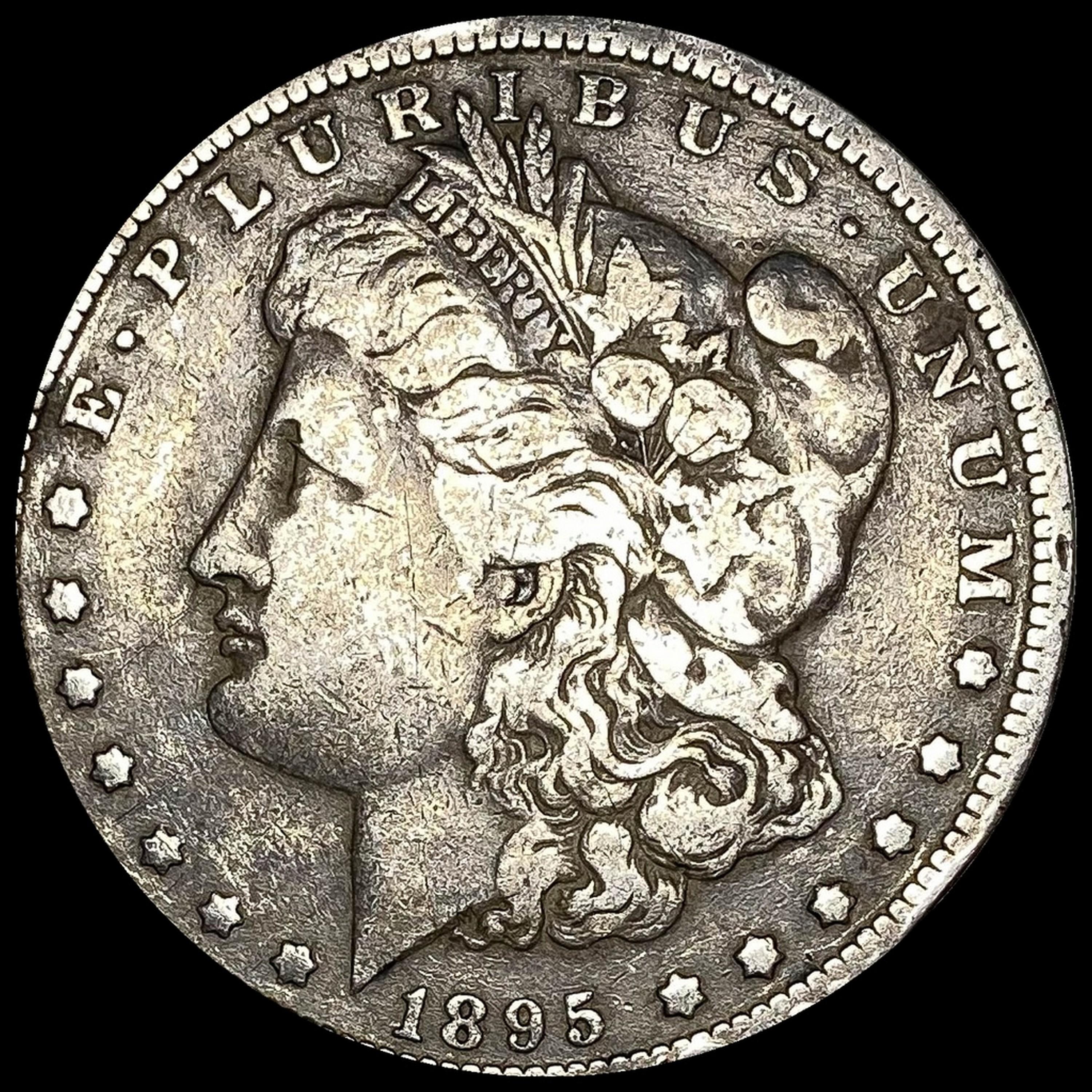 1895-O Morgan Silver Dollar LIGHTLY CIRCULATED