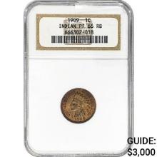 1909 Indian Head Cent NGC PF66 RB