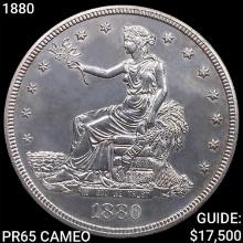 1880 Silver Trade Dollar GEM PROOF CAM