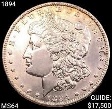 1894 Morgan Silver Dollar CHOICE BU
