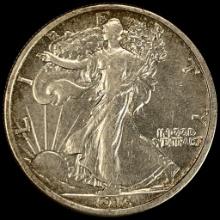 1916 Walking Liberty Half Dollar NEARLY UNCIRCULATED
