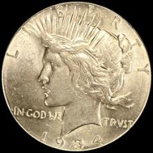 1934-D Silver Peace Dollar UNCIRCULATED