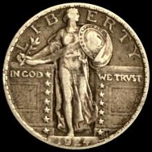 1924 Standing Liberty Quarter LIGHTLY CIRCULATED