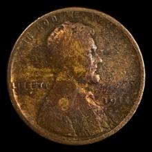 1914-D Lincoln Wheat Cent LIGHTLY CIRCULATED