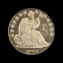 1838 Seated Liberty Dime NICELY CIRCULATED