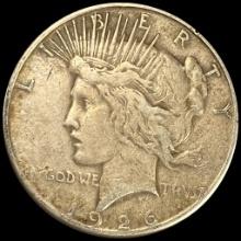 1926-S Peace Silver Dollar NEARLY UNCIRCULATED