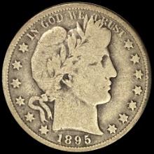 1895-S Barber Half Dollar NICELY CIRCULATED