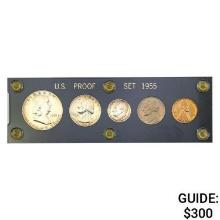 1955 GEM PROOF US Proof Set [5 Coins]