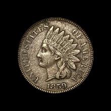 1859 Indian Head Cent CLOSELY UNCIRCULATED